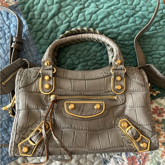 Balenciaga Metallic Edge mini city bag - Picture 2 of 9